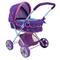 509 Crew Mermaid Doll Pram with Retractable Large Canopy